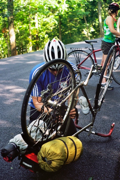 Bike Camping Trip - 13 - Brokebike is broke.jpg